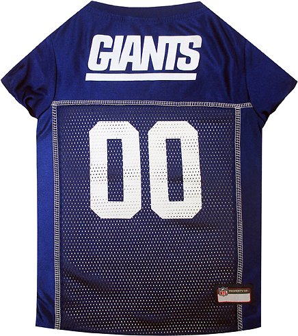 Pets First New York Giants Mesh Dog & Cat Jersey