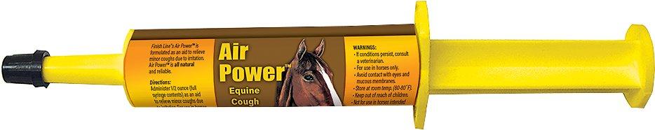 Finish Line Air Power Cough Relief Horse Supplement, 0.5-oz