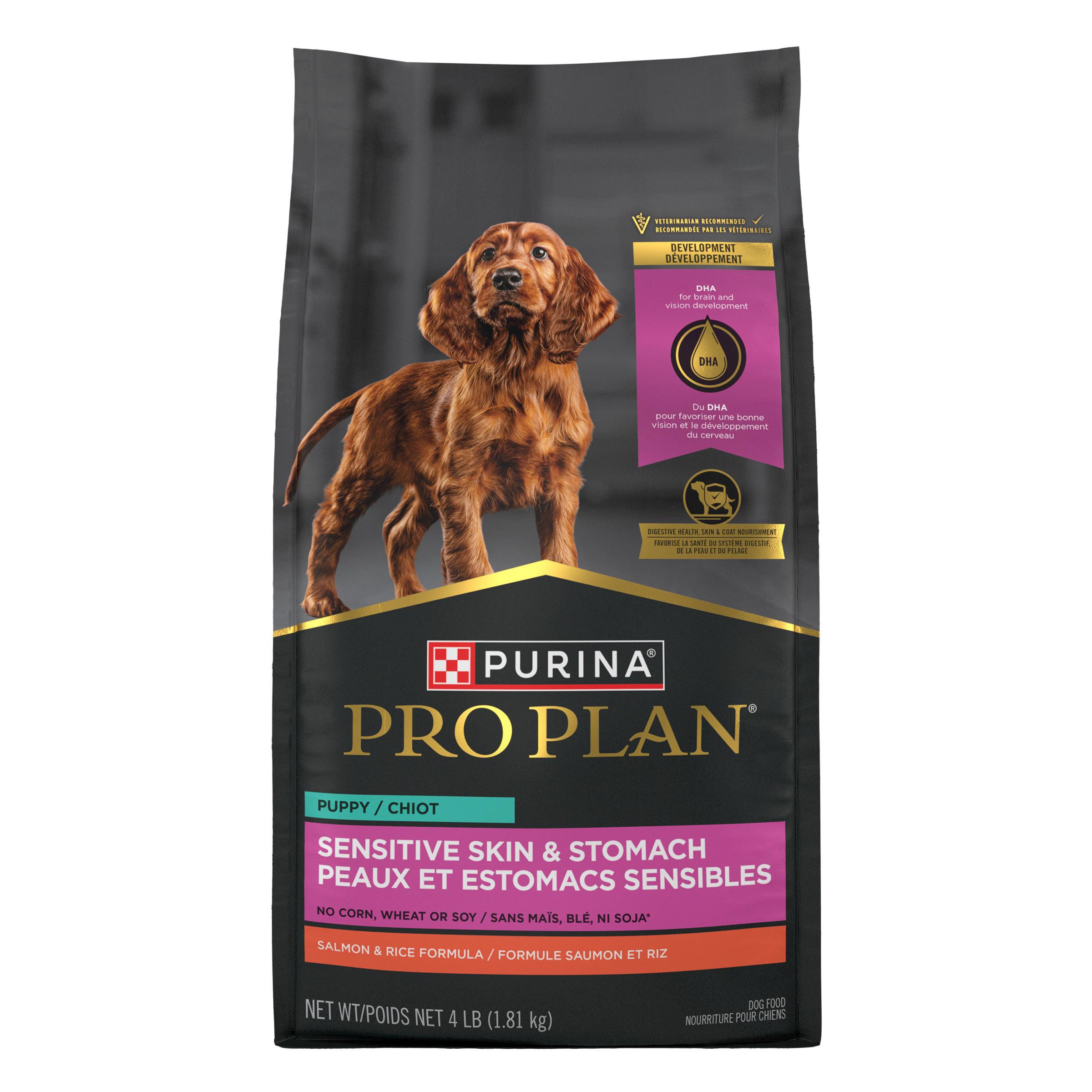 Purina Pro Plan Sensitive Skin & Stomach Salmon & Rice Puppy Dry Dog Food