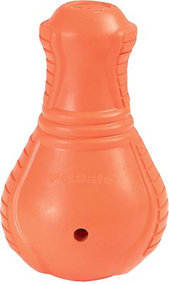 PetSafe Sportsmen Squeak-N-Treat Booya Dog Toy, Medium