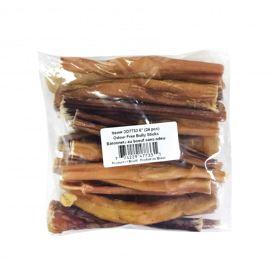 Bullsters Bully Sticks Dog Treats, 6-in