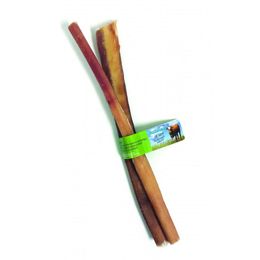 Bullsters Bully Sticks Dog Treats, 12-in, 2-pk