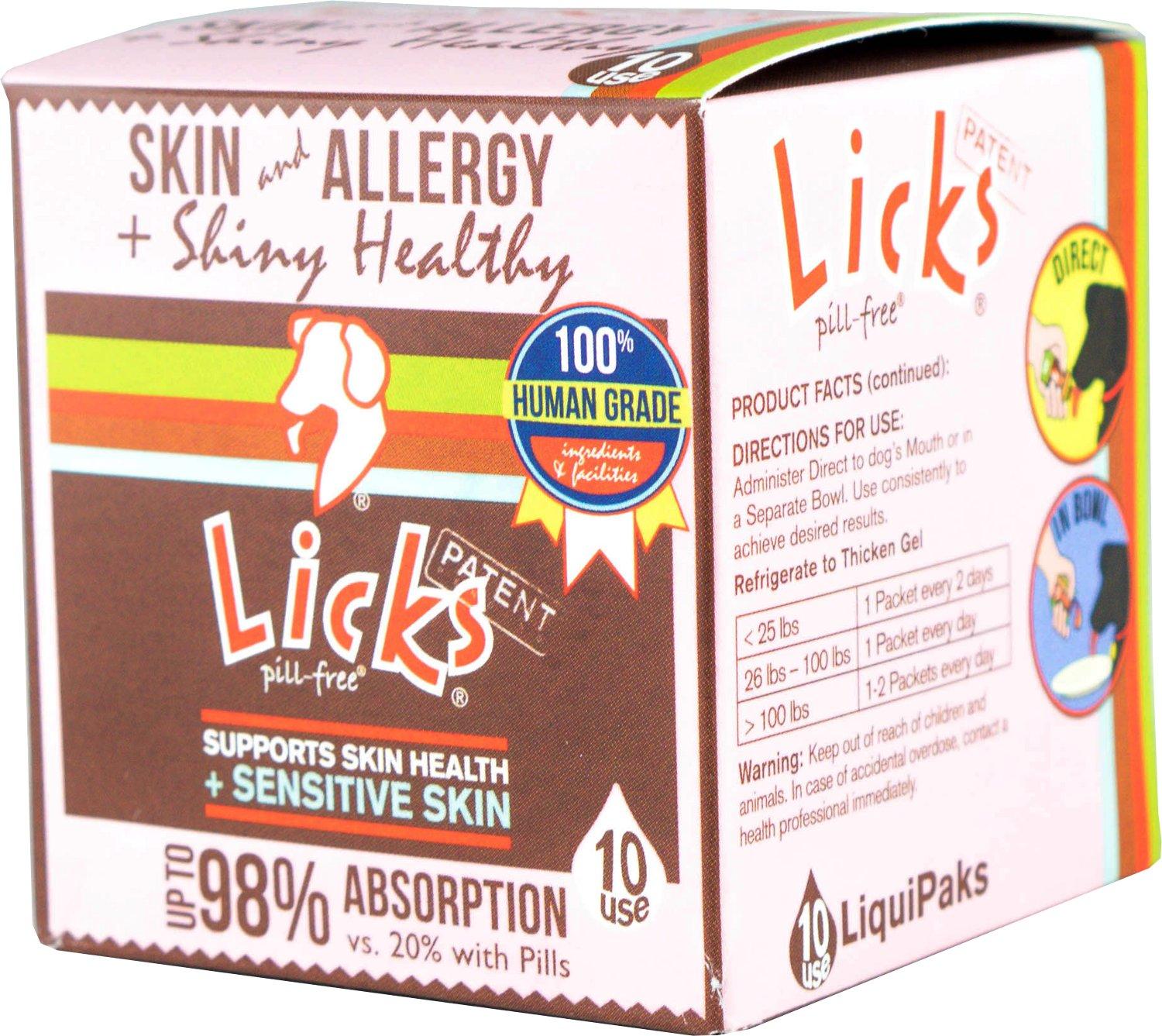 Licks Pill-Free Skin & Allergy Dog Supplement