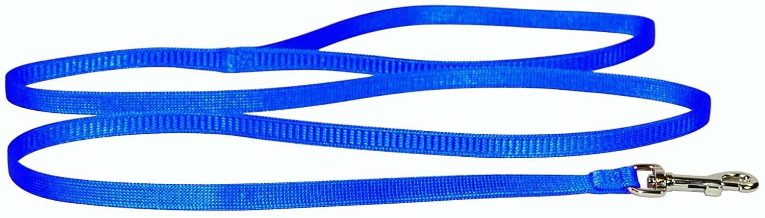Hamilton Snag Proof Bradied Cat Lead, Blue, 3/8-in x 4-ft