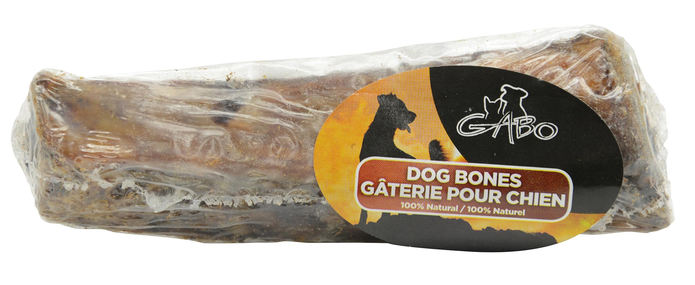 Gabo Rib Bone Dog Treats, 6-in