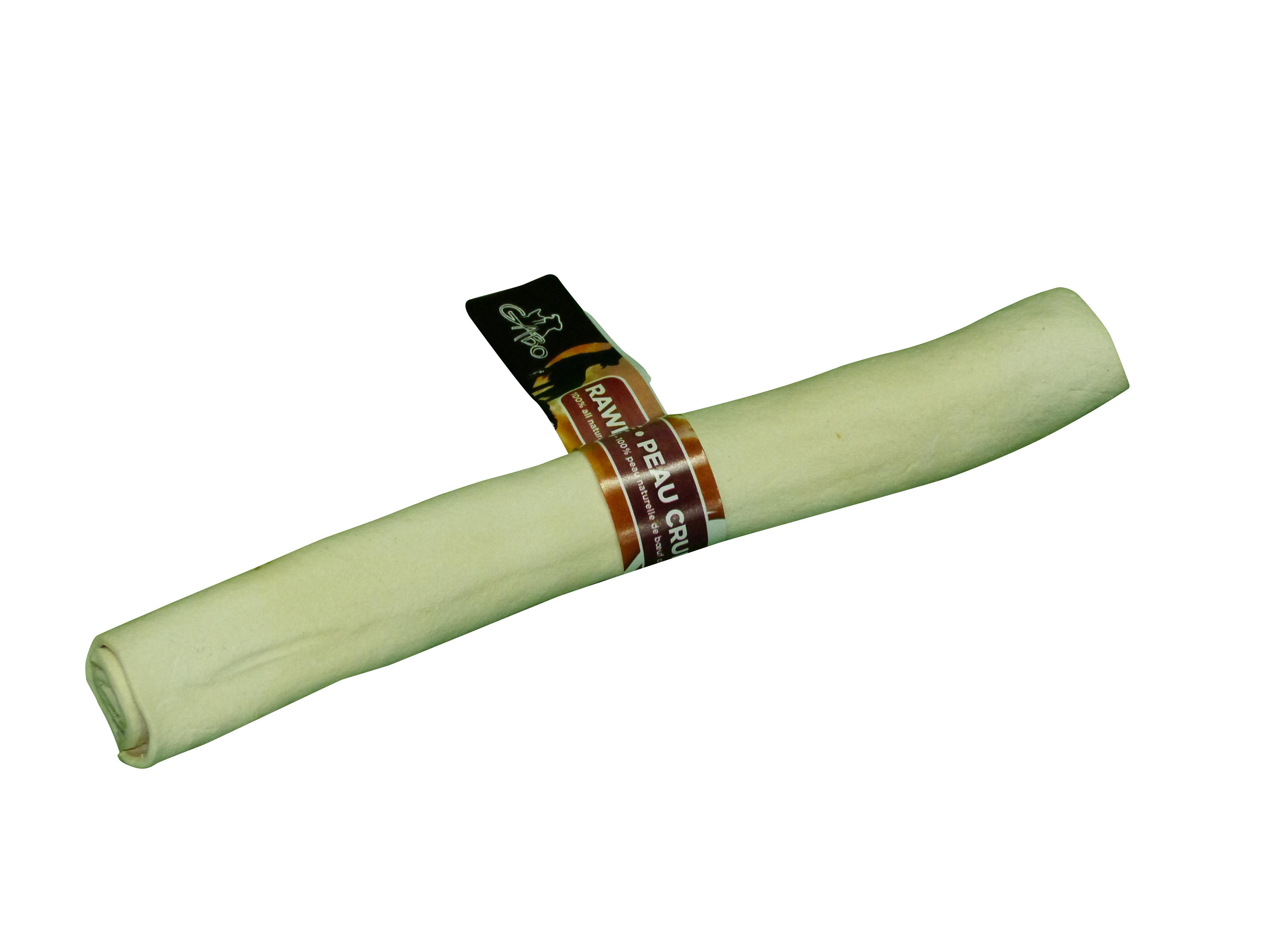 Gabo White Retreiver Roll Dog Treats, 10-in