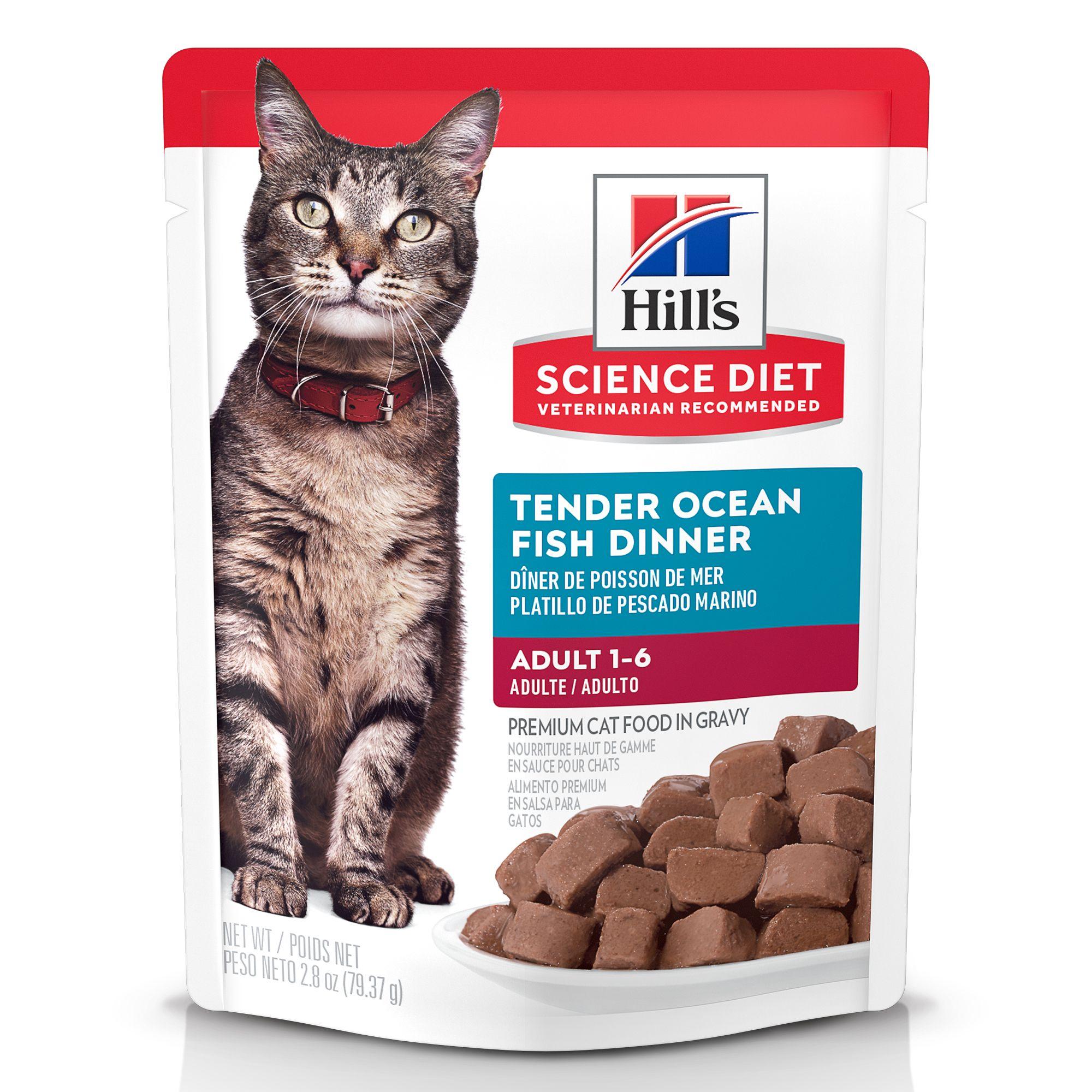 Hill s Science Diet Adult Indoor Ocean Fish Entree Wet Cat Food