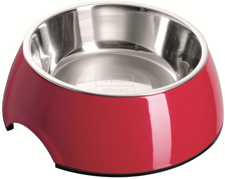 Hunter Melamine Feeding Bowl, Kimberley, Red, 350-ml