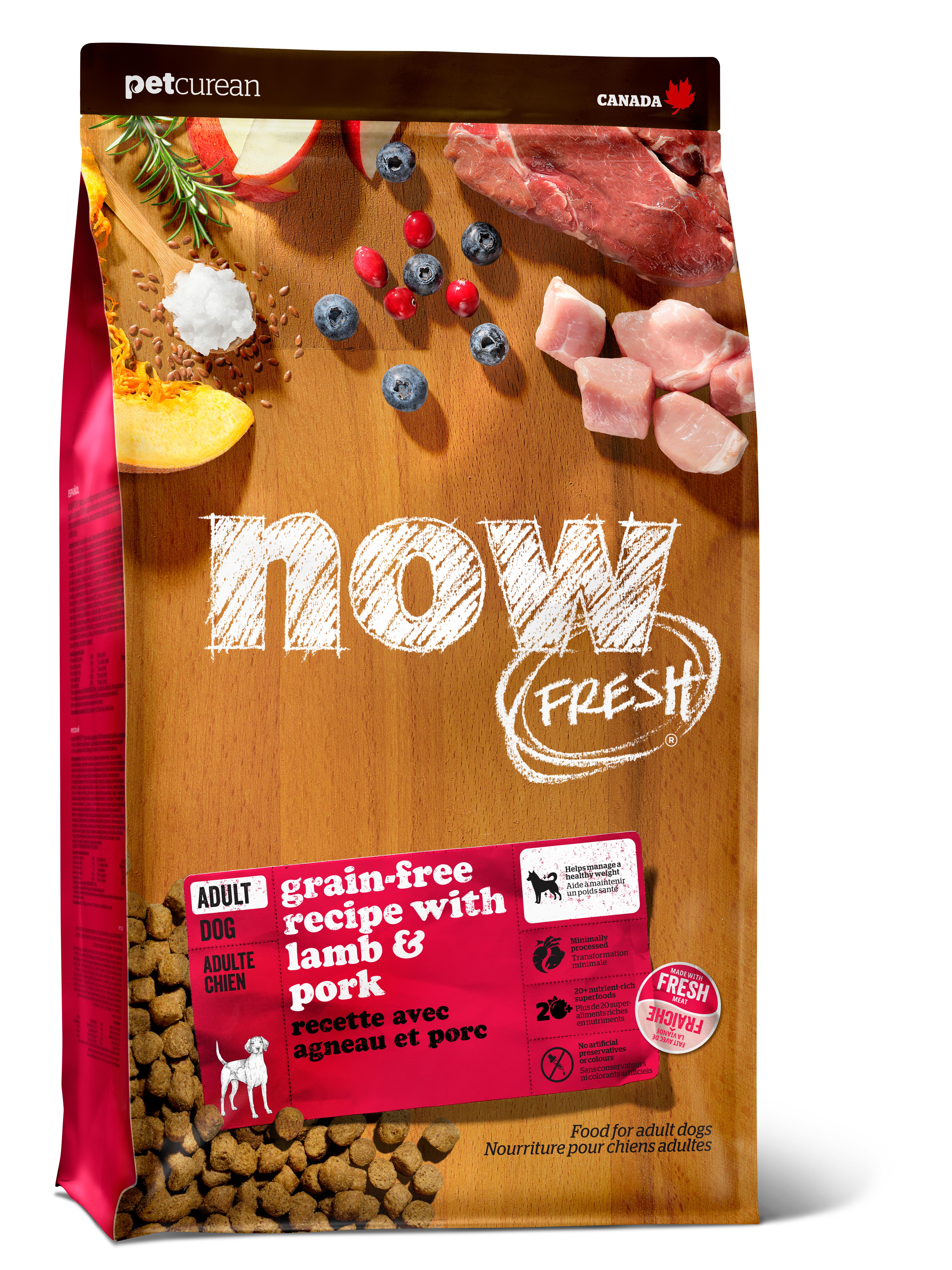 Now Fresh Red Meat Adult Recipe Grain-Free Dry Dog Food, 3.5-lb