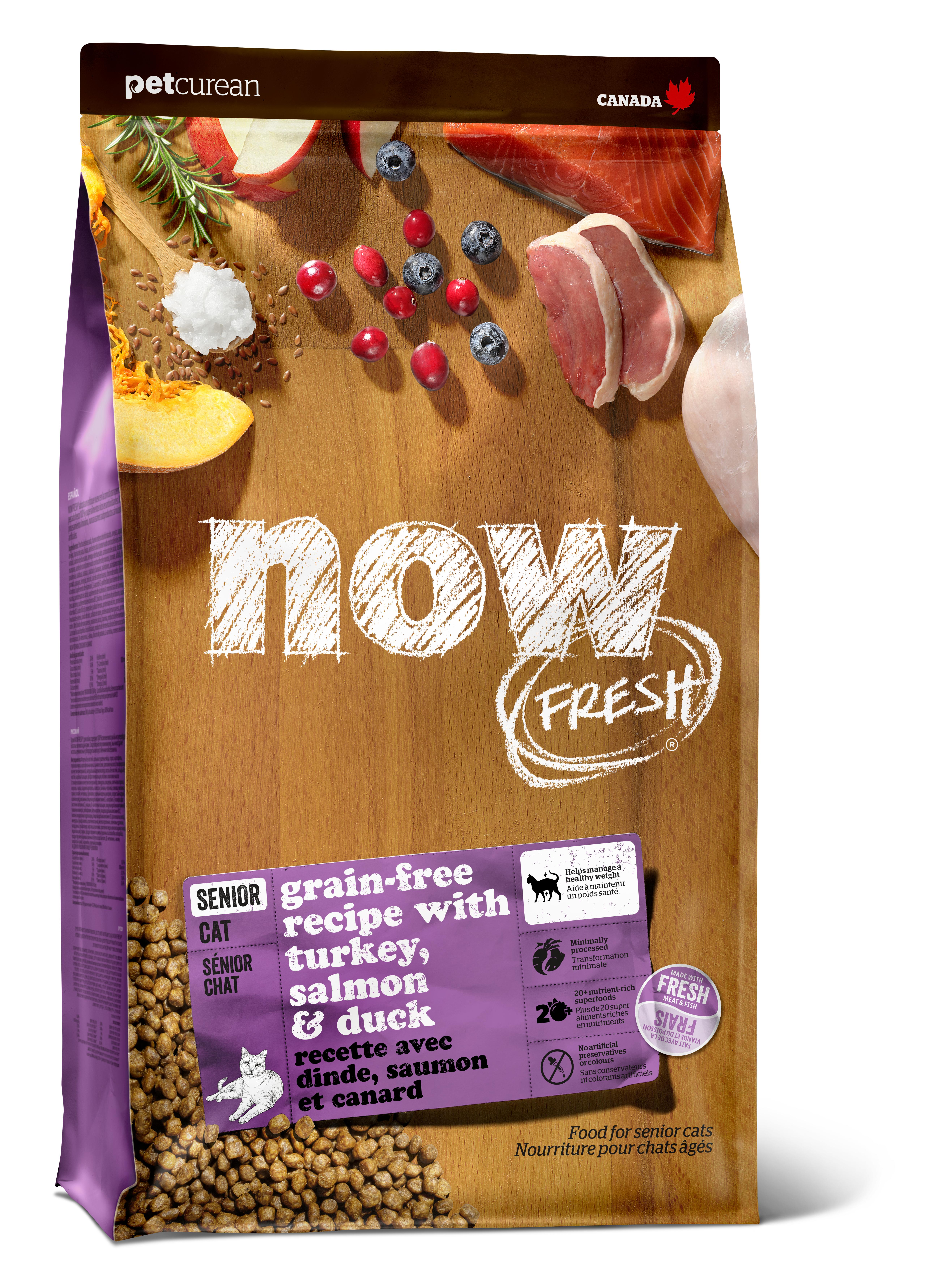 Now Fresh Senior Recipe Grain-Free Dry Cat Food
