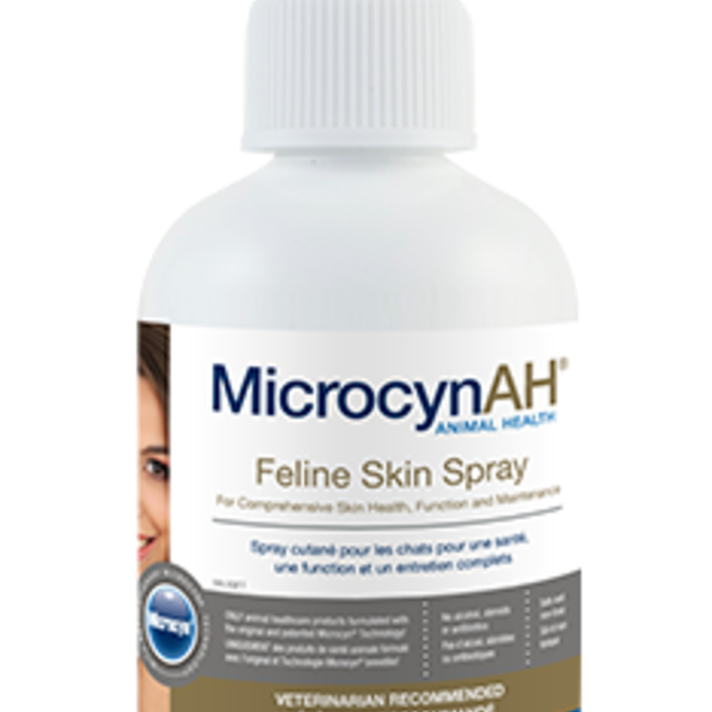MicrocynAH Feline Wound and Skin Care Liquid, 100-ml