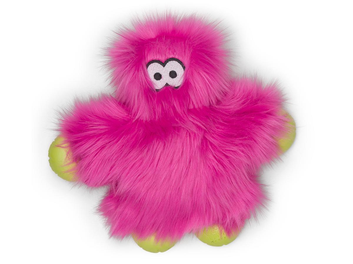 West Paw Rowdies Ruby Dog Toy, Hot Pink