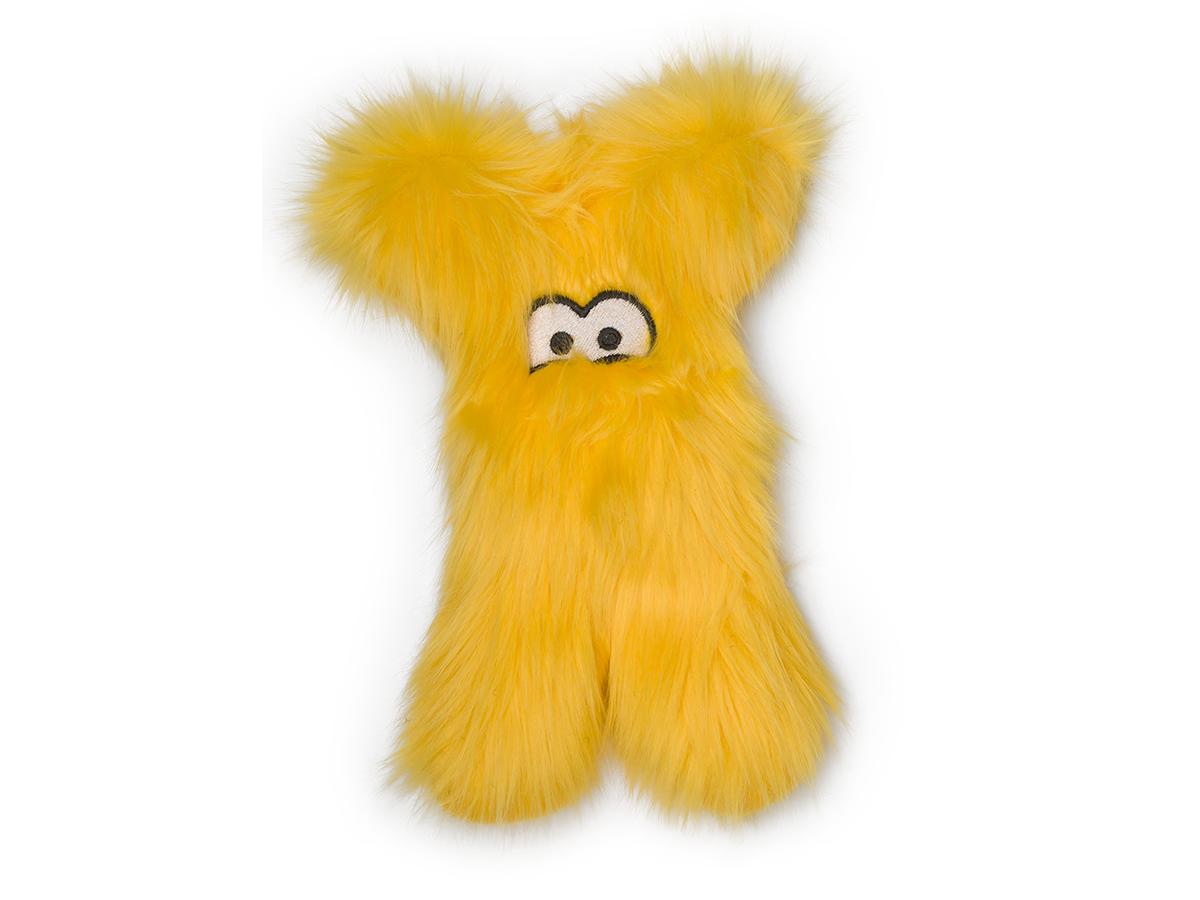 West Paw Rowdies Darby Dog Toy, Lemon