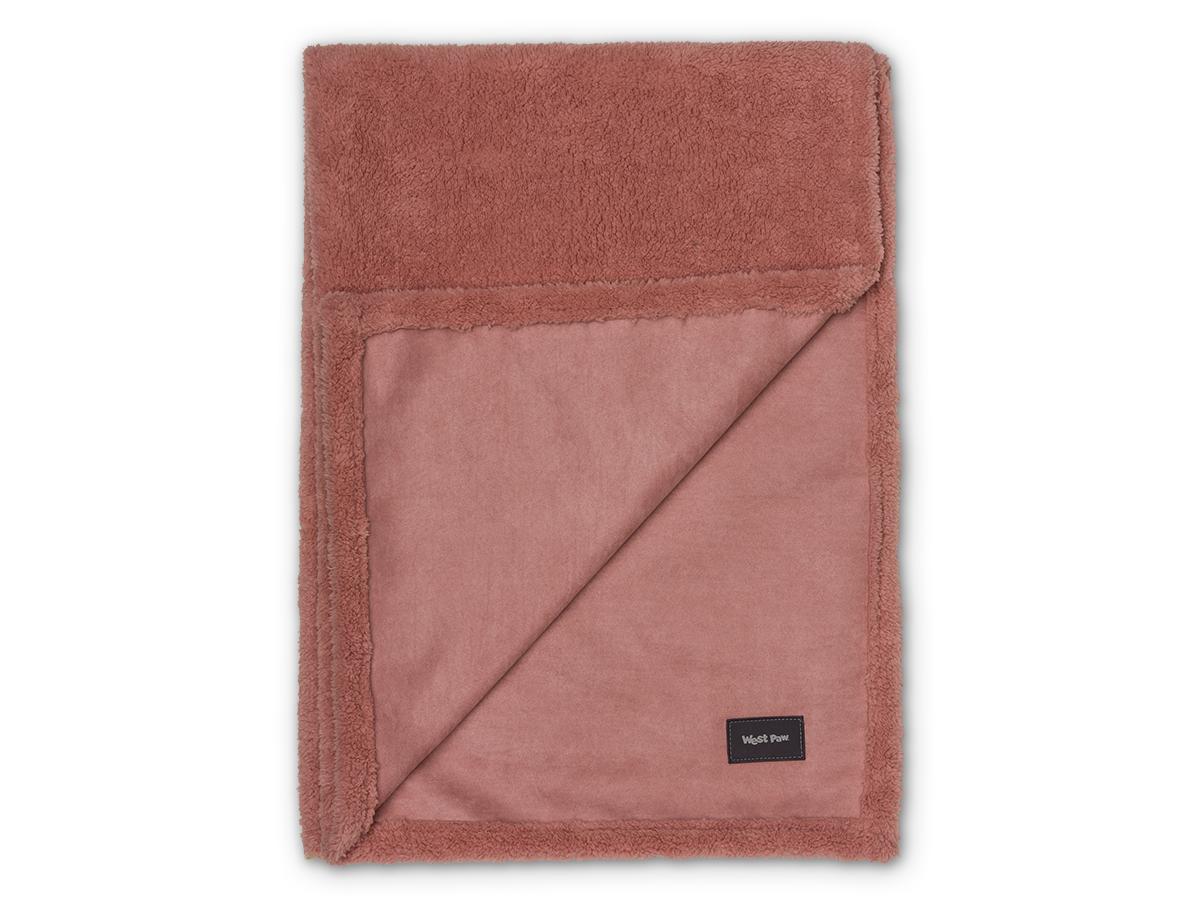 West Paw Big Sky Dog Blanket, Dusty Rose, Medium