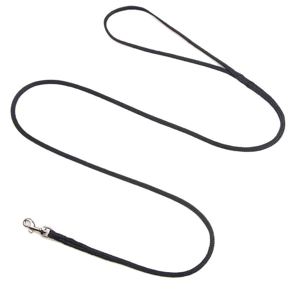 Mendota Pet Petite Snap Medium Dog Leash, Black, 1/4-in x 36-in