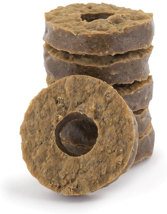 PetSafe Sportsmen Ultra-Thick Natural Rawhide Rings Dog Toy
