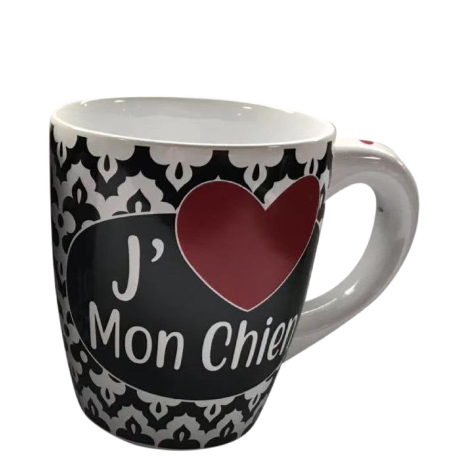 PetRageous Grande Tasse J'aime Mon Chien