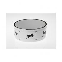 PetRageous Weathered Bones Pet Dish, 7-in