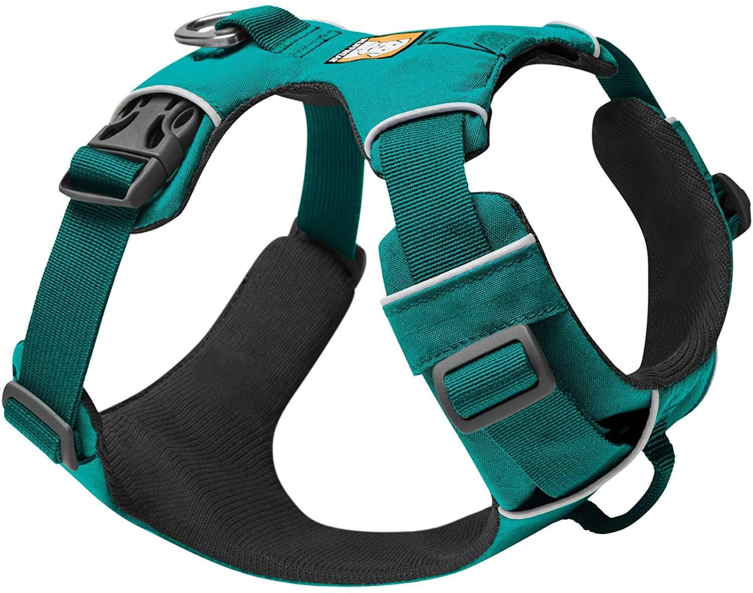 Ruffwear Front Range Dog Harness, Aurora Teal, Medium (27-32-in) (**)