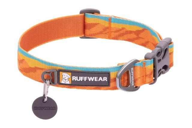 Ruffwear Flat Out Dog Collar, Fall Mountains, 20-26-in (**)