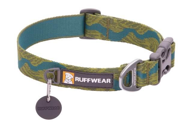 Ruffwear Flat Out Dog Collar, New River, 20-26-in (**)