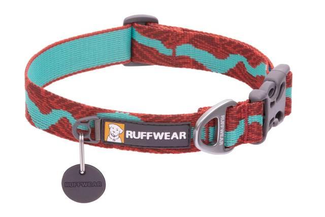 Ruffwear Flat Out Dog Collar, Colorado River, 14-20-in (**)