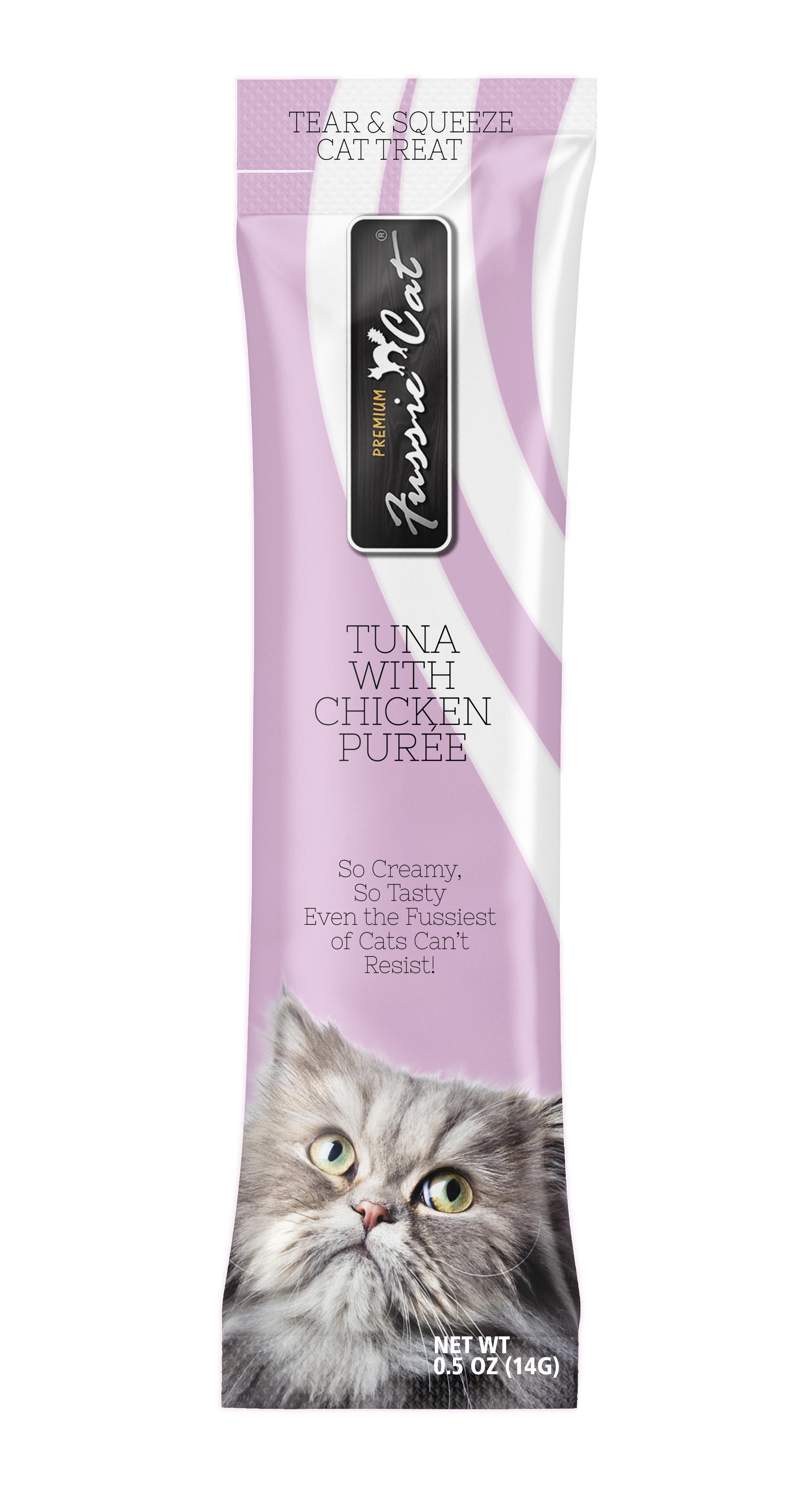 Fussie Cat Tuna with Chicken Puree Cat Treats