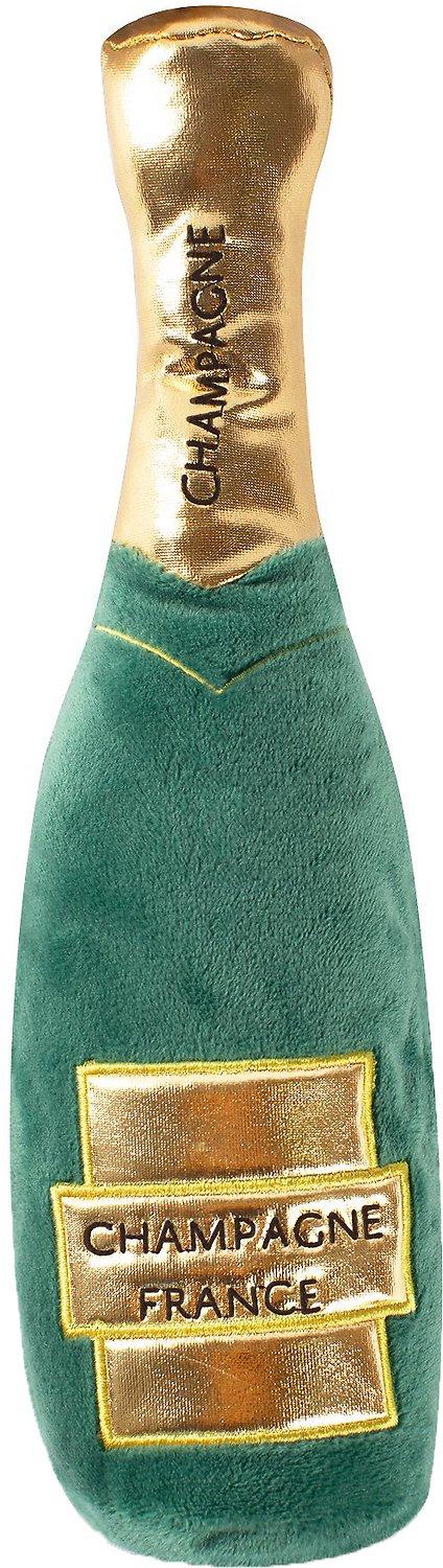 Pet Shop by Fringe Studio Champagne Bottle Plush Dog Toy
