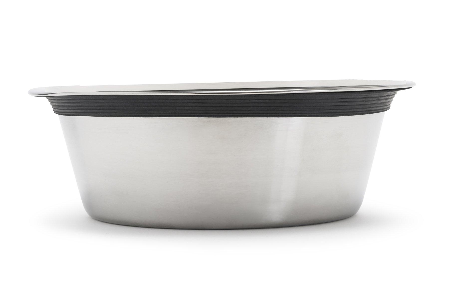 Pets Stop Stainless Steel Dog Bowl