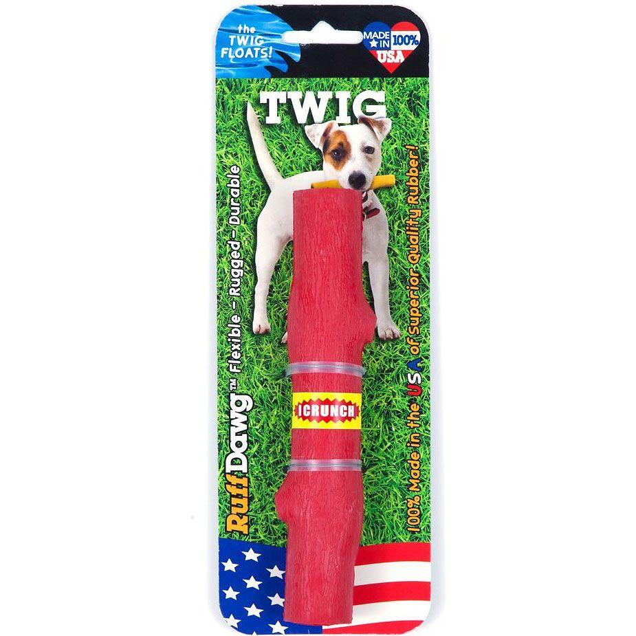 RuffDawg Twig Crunch Dog Toy, Color Varies
