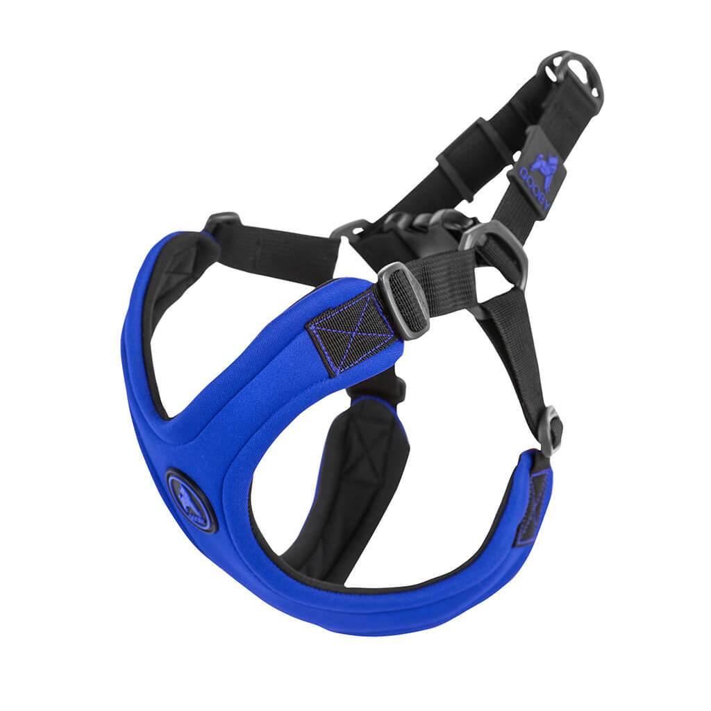 Gooby Escape Free Sport Dog Harness, Blue, Large