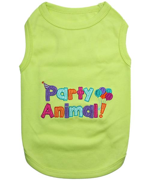 Parisian Pet Party Animal Dog T-Shirt, X-Small