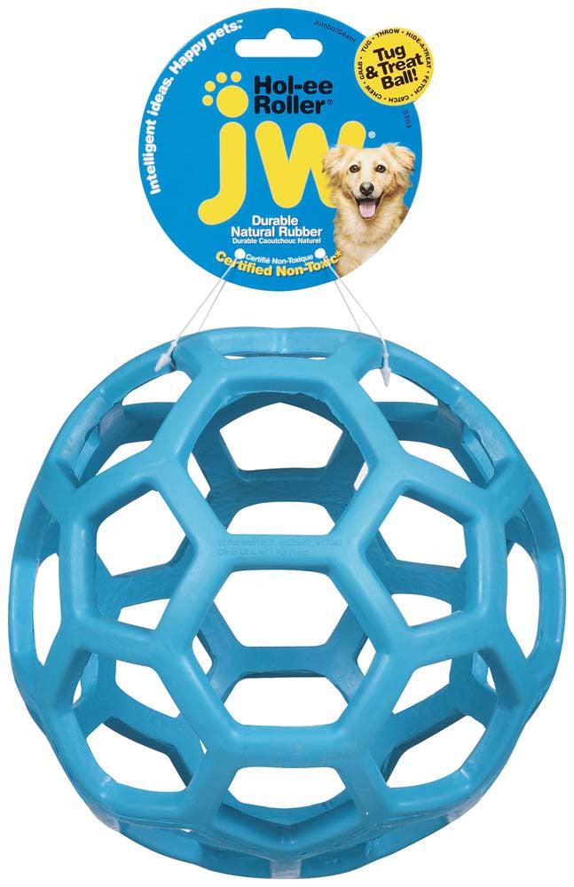 JW Pet Hol-ee Roller Dog Toy, Color Varies, Jumbo
