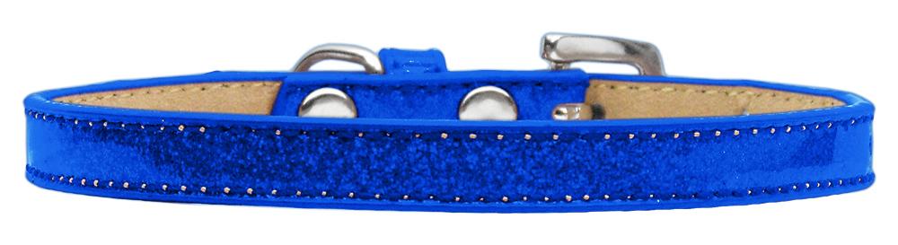 Mirage Pet Products Plain Ice Cream Collar, Blue, 12