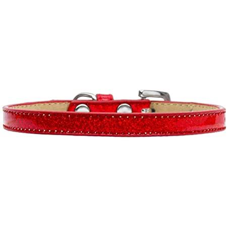 Mirage Pet Products Plain Ice Cream Collar, Red, 12