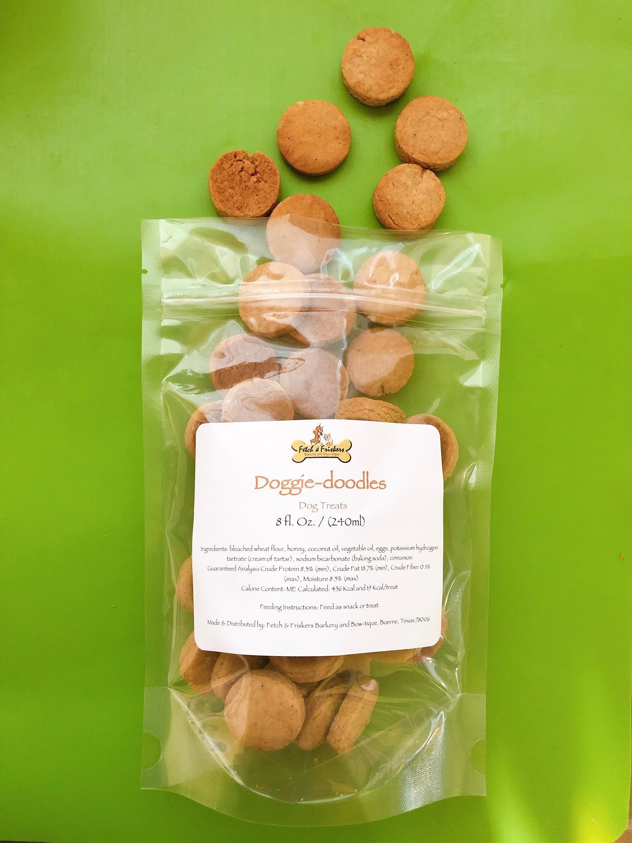 Fetch & Friskers Doggie-doodles Dog Treats, 8-oz