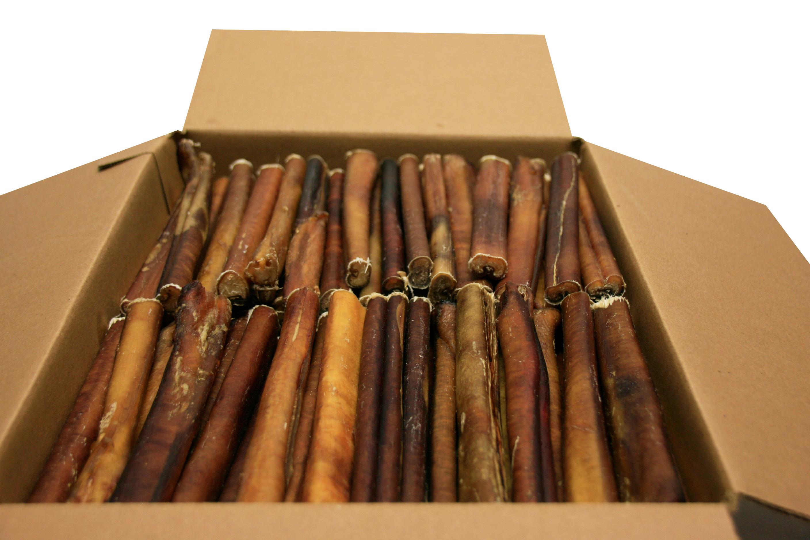 Earthwise Large Bully Stick Dog Treats, 6-in, 80-pk