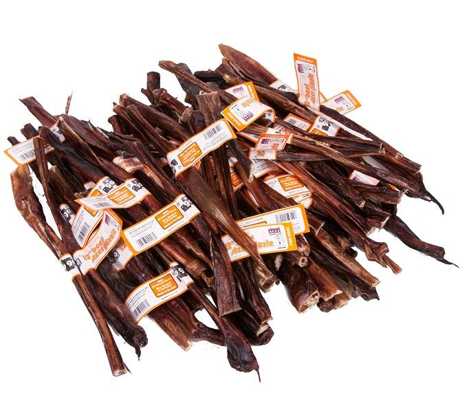 Earthwise USA Beef Steer Pizzle Dog Treats, 12-in, 50-pk