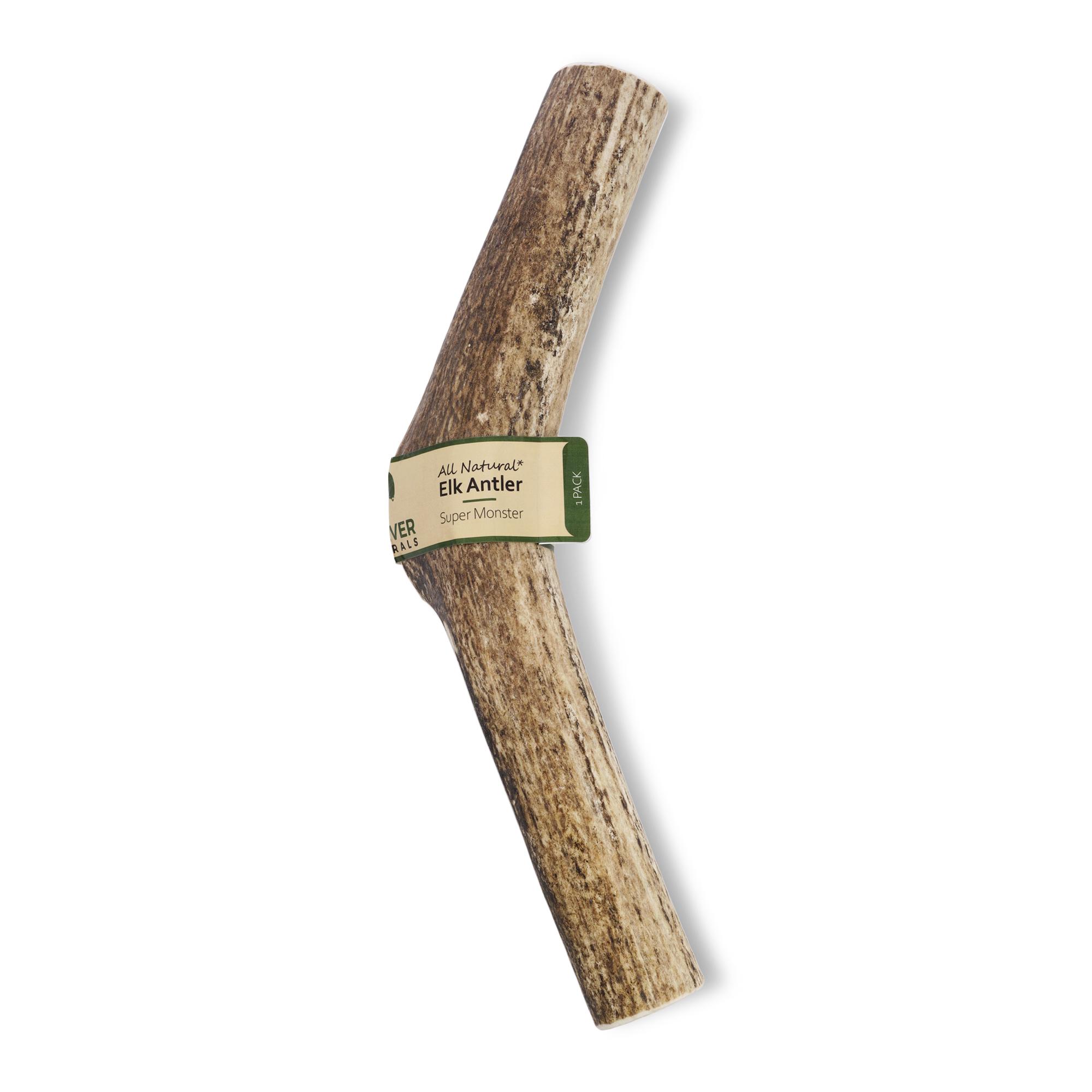 Furever Naturals Super USA Elk Anter Dog Treats, Monster