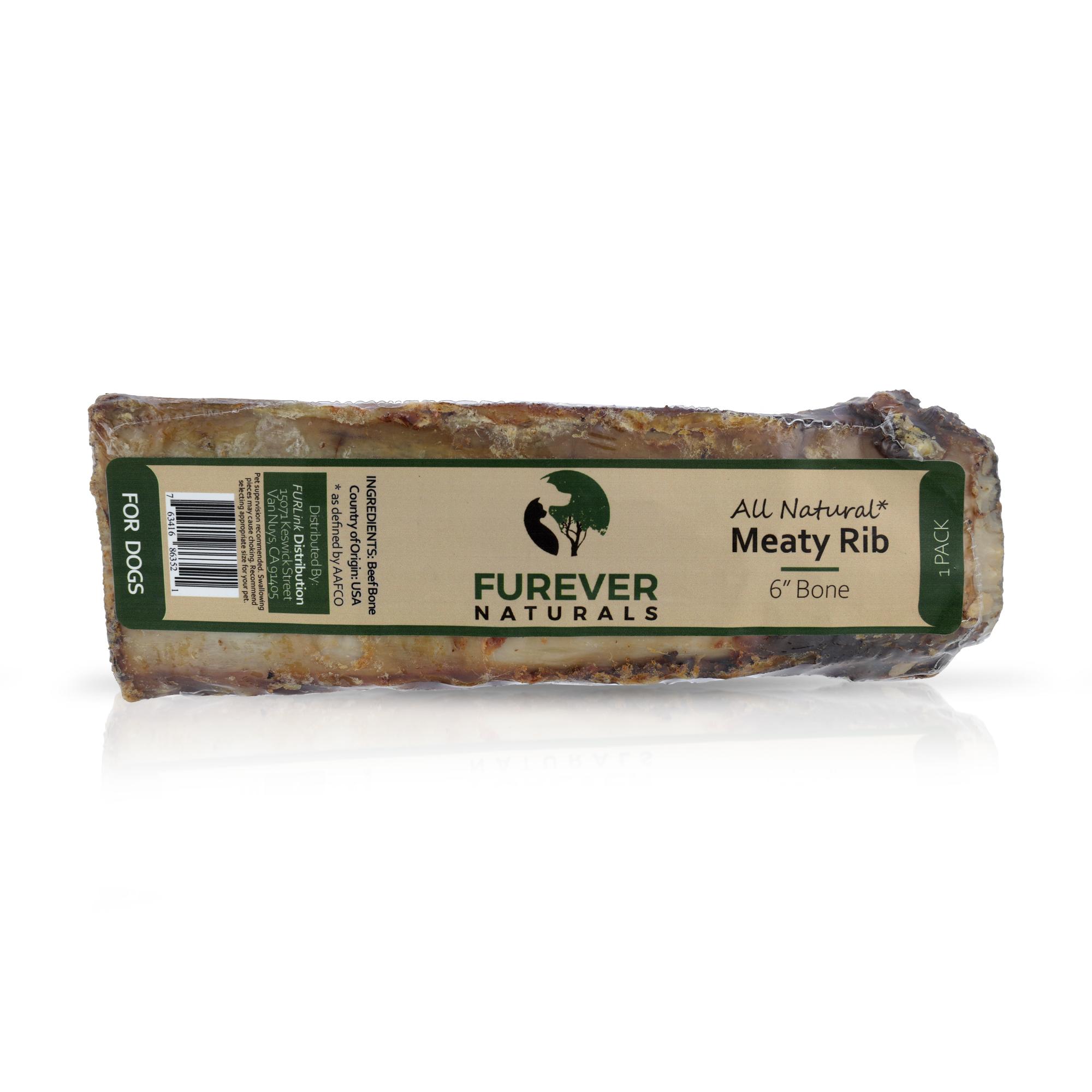 Furever Naturals USA Meaty Rib Bone Dog Treats