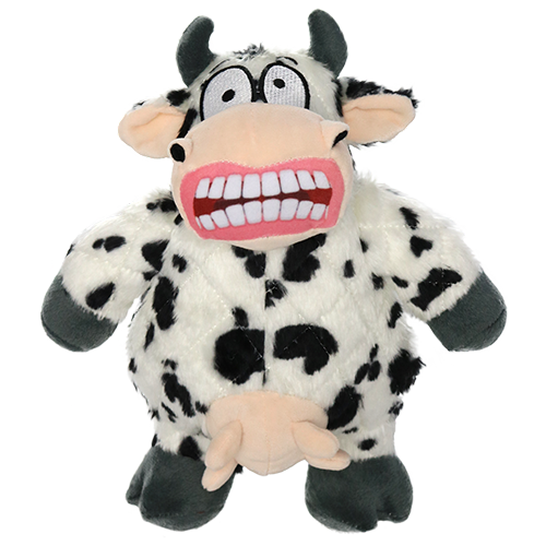 Mighty Angry Animals Cow Dog Toy
