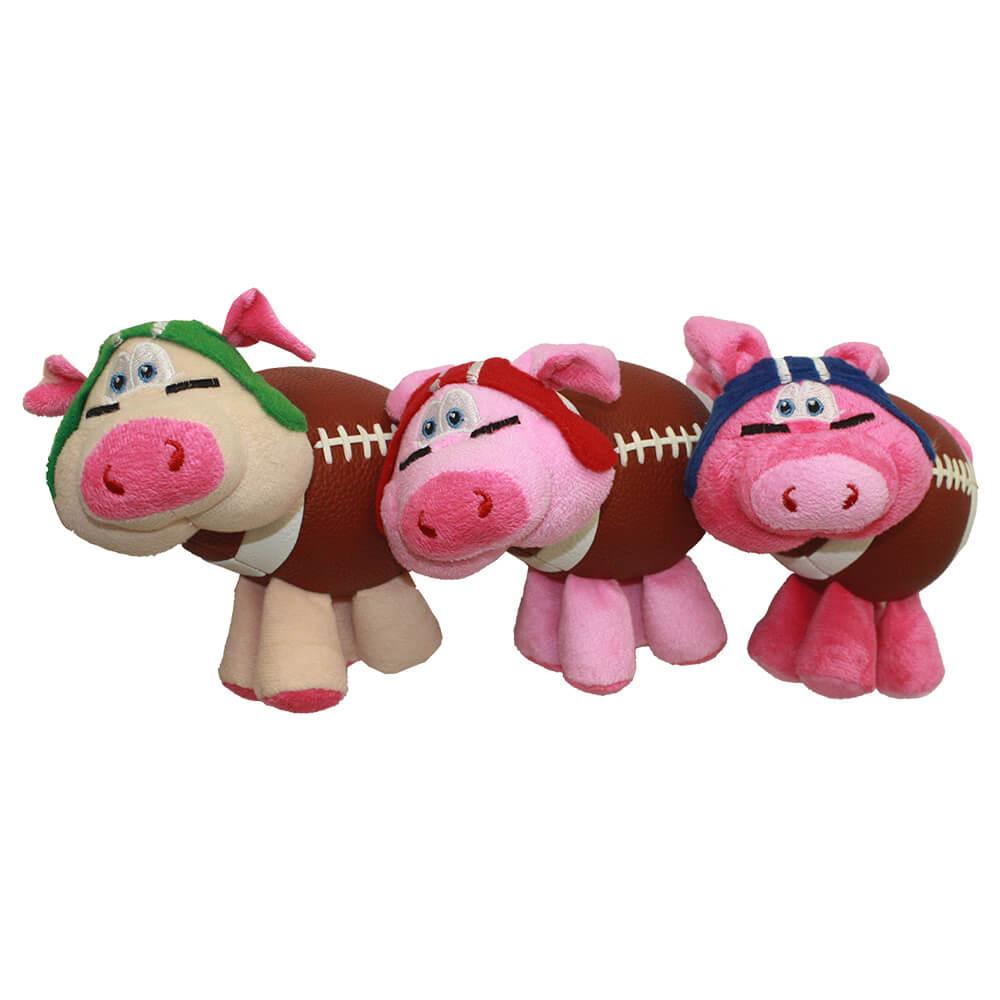 Multipet PigSkins Dog Toy, Assorted Colors