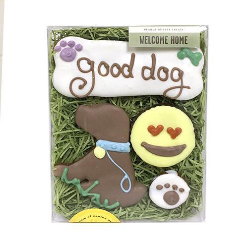 Bubba Rose Biscuit Co. Good Dog Welcome Home Cookie Box Dog Treats