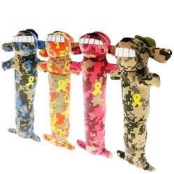Multipet Loofa Support Our Troops Dog Toy, 12-in
