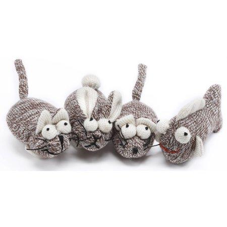 Multipet Sock Pals Catnip Cat Toy, 1.5-in