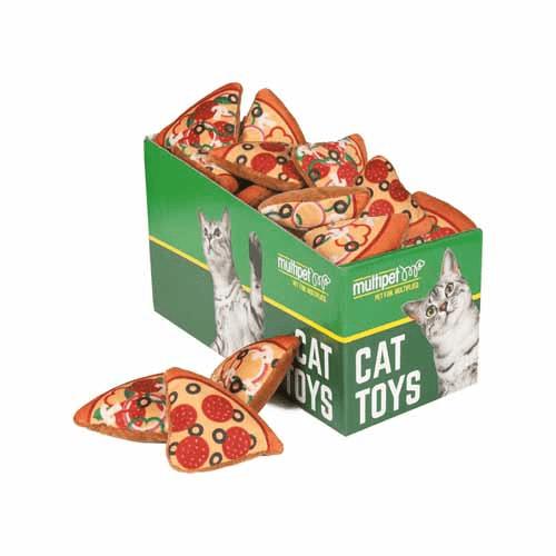 Multipet Pizza Slice Catnip Cat Toy