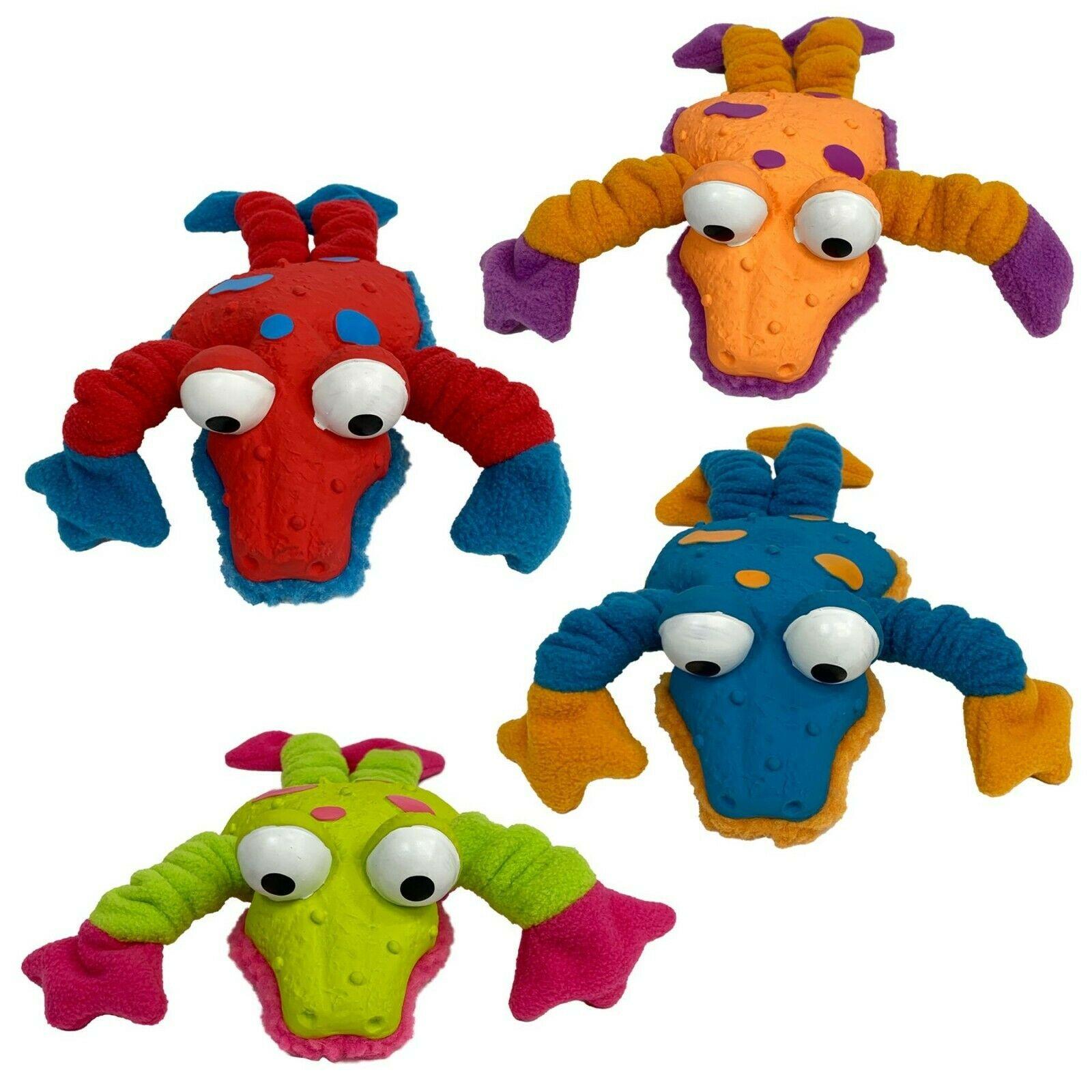 Multipet Leaperz Frog Dog Toy, Color Varies