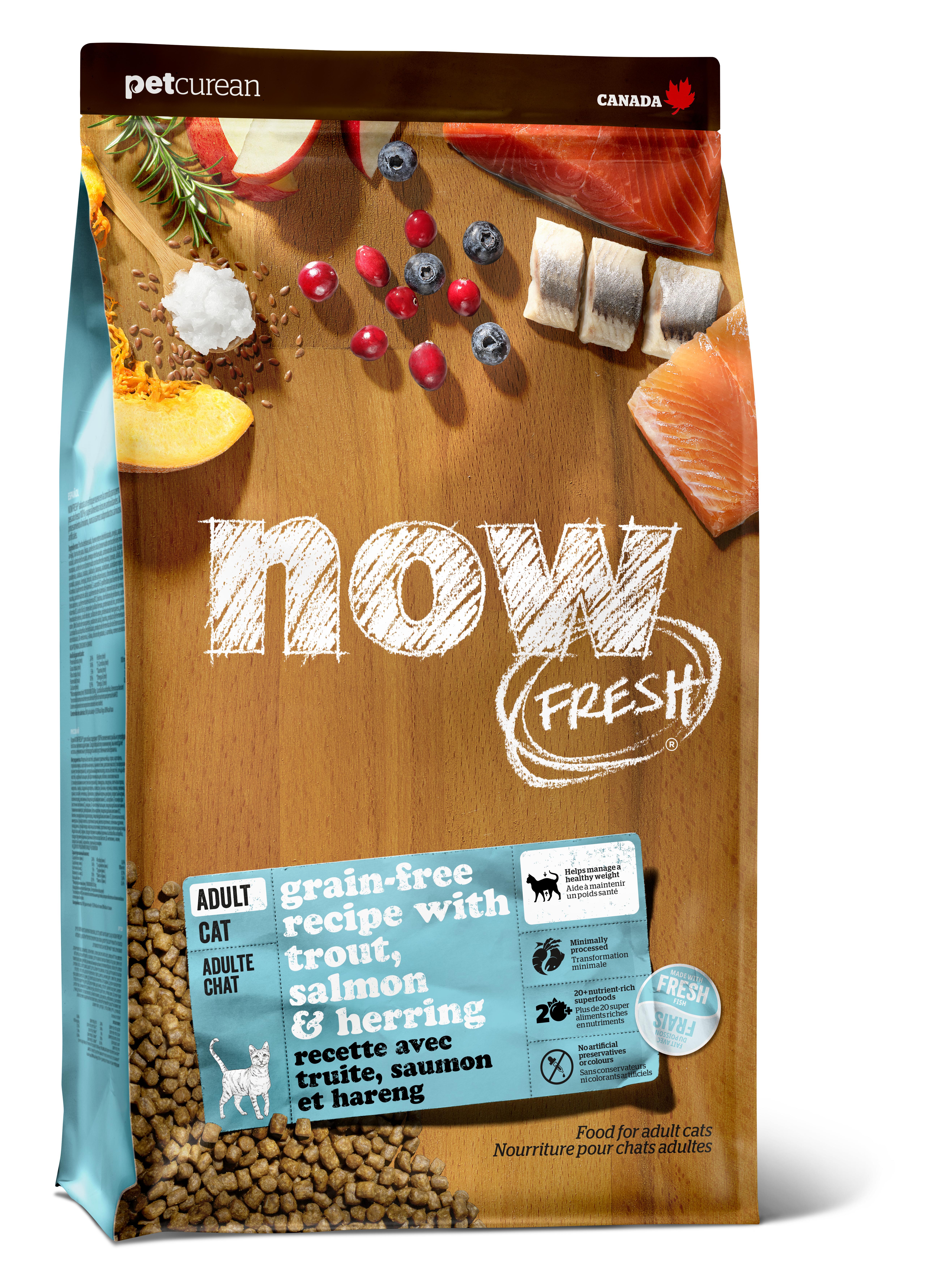 Now Fresh Fish Adult Recipe Grain-Free Dry Cat Food, 16-lb