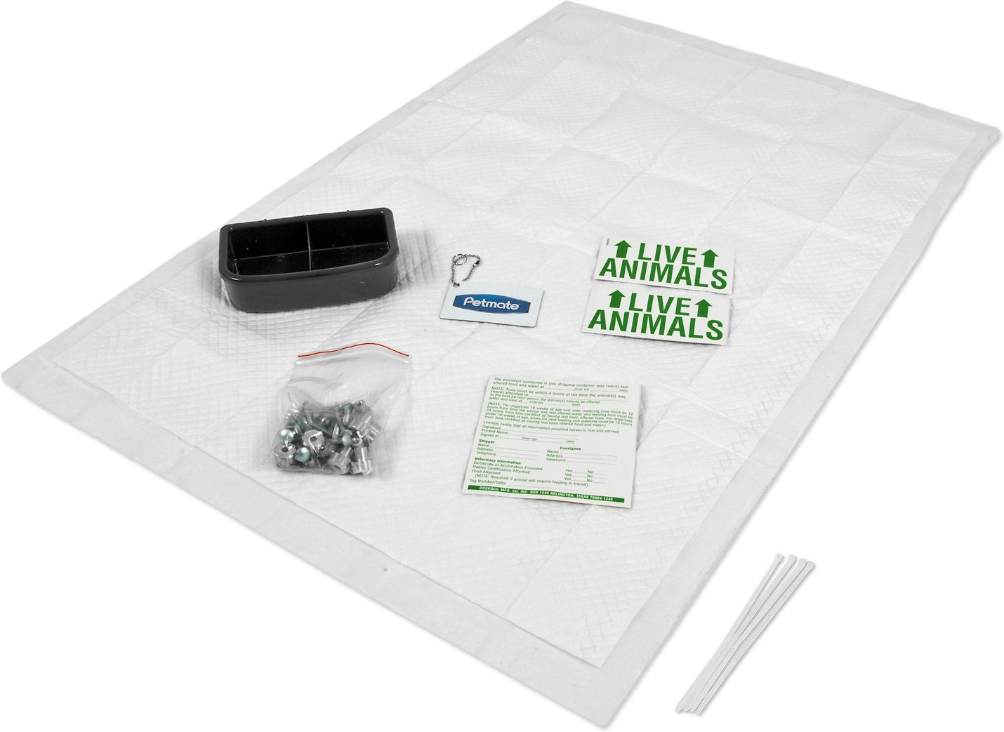 Petmate Airline Travel Kit, Travel Kit Deluxe