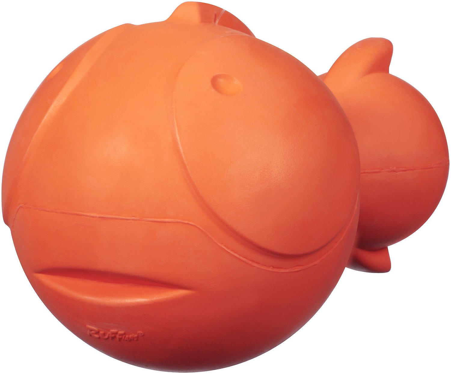 JW Pet Ruffians Fish Squeaky Dog Toy, Color Varies